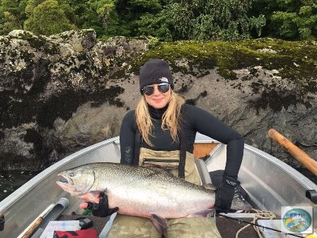 Fotos da pesca esportiva em Chaiten no Chile